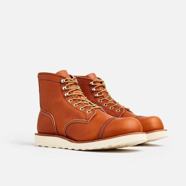 Red Wing Red Wing Iron Ranger 8089 6" Boots Men's Oro-Legacy Oiled Leather Traction Tred 2