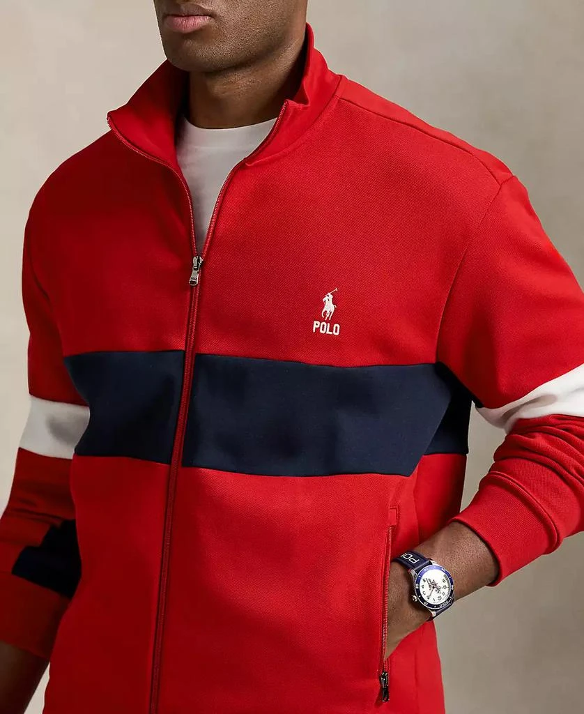 Ralph Lauren Men's Big & Tall Double-Knit Track Jacket 2