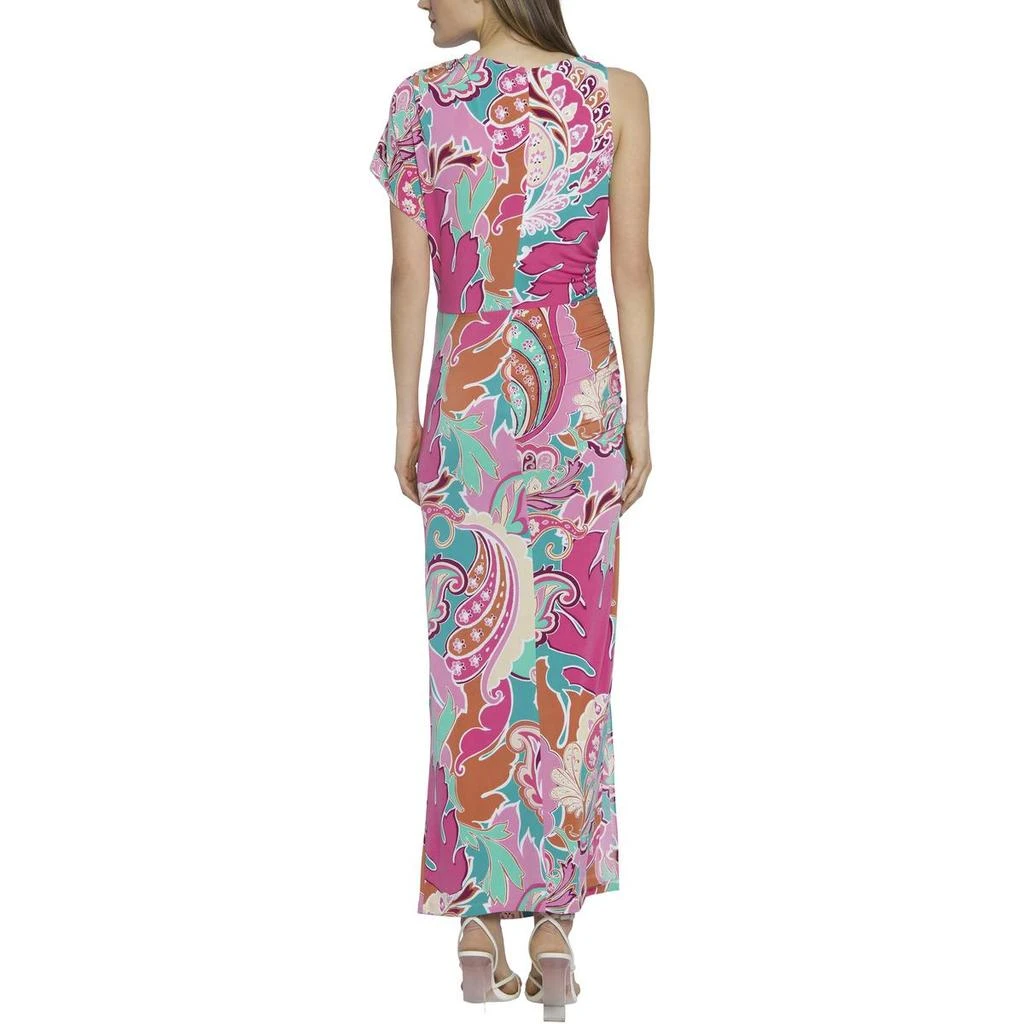 Donna Morgan Womens Paisley Printed Maxi Dress 2