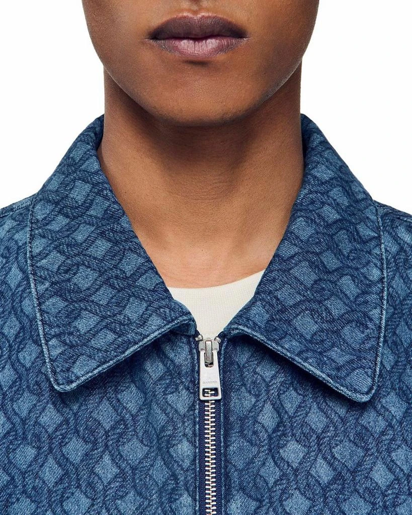 Sandro Denim Rope Jacket 5