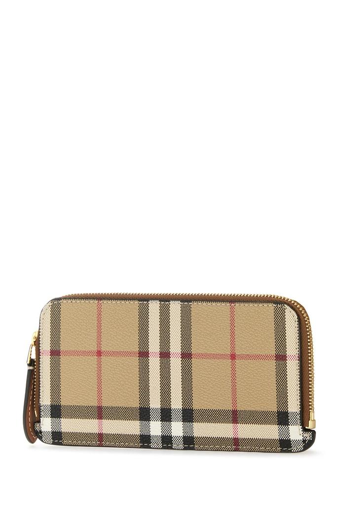 Burberry Printed canvas card holder