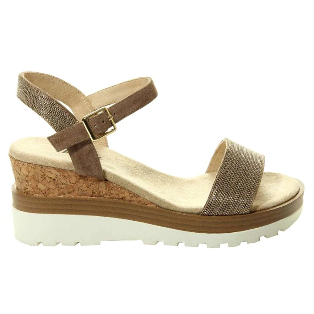 Vaneli Cedra Rhinestone Wedge Sandals 1