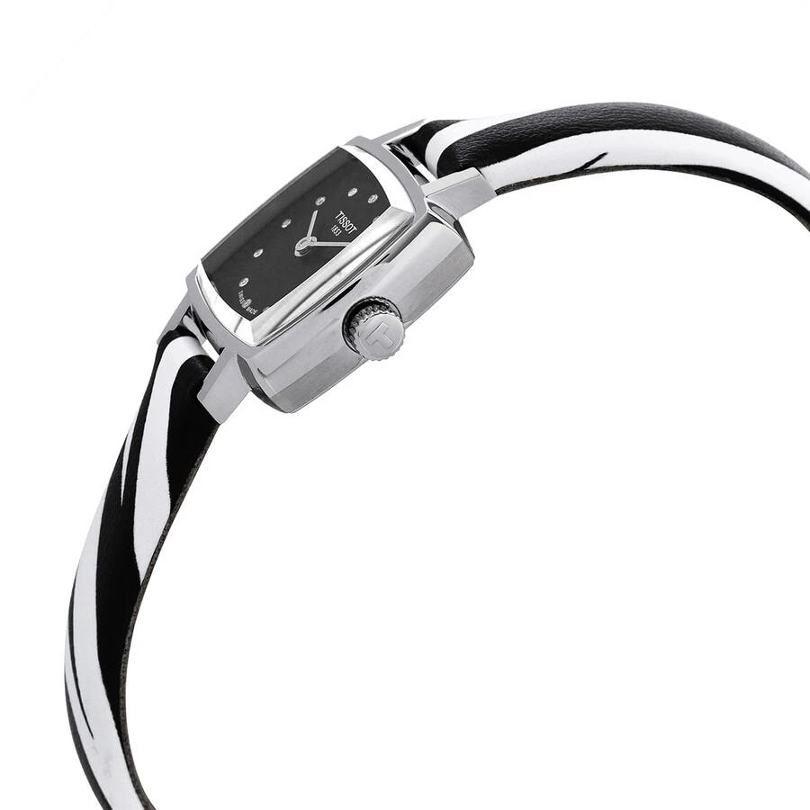 Tissot Lovely Quartz Diamond Black Dial Ladies Watch T058.109.17.056.00 2