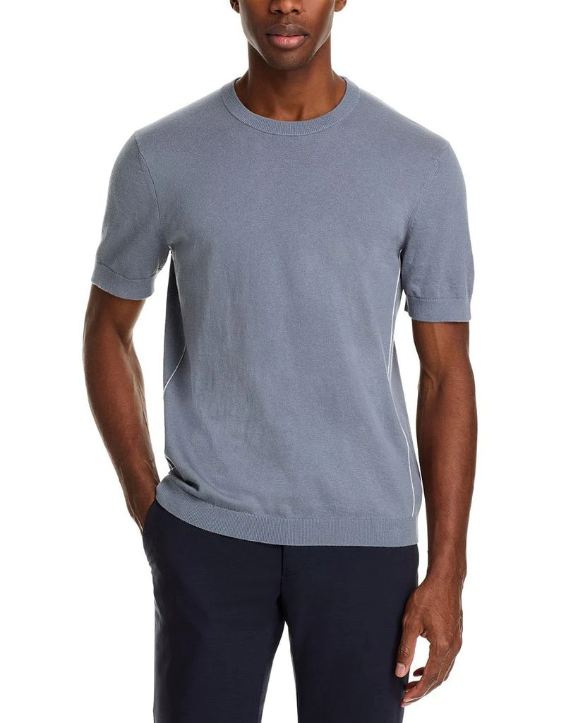The Men's Store at Bloomingdale's Cotton Cashmere Short Sleeve Sweater Tee - Exclusive 1