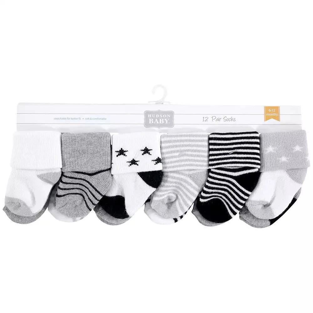 Hudson Bulk Pack of Soft Terry Socks 2