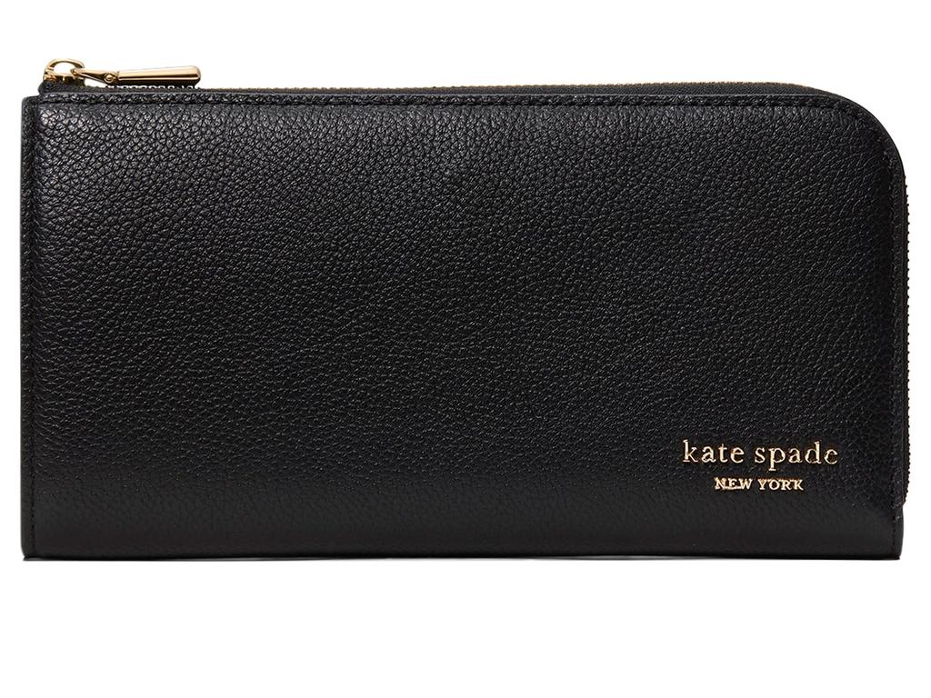 Kate Spade Devin Pebbled Leather Zip Around Continental Wallet