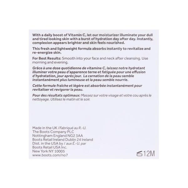 No7 Radiance Plus Glow Moist 50ml FOP 8