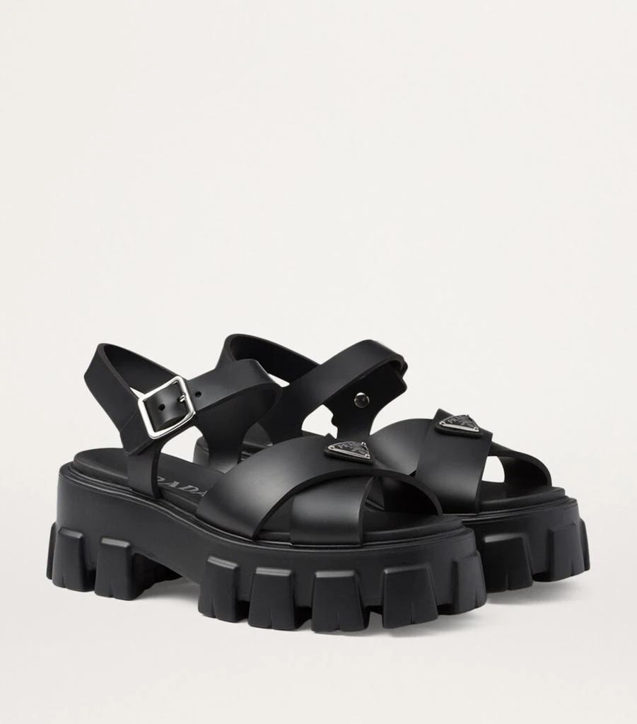 Prada Rubber Monolith Sandals 55 3