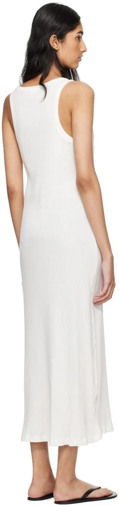 The Row White Yule Maxi Dress 3
