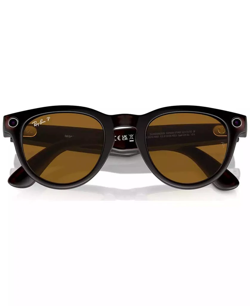 Ray-Ban Unisex AI Meta Gen1 Headliner Polarized Sunglasses, RW4009 6