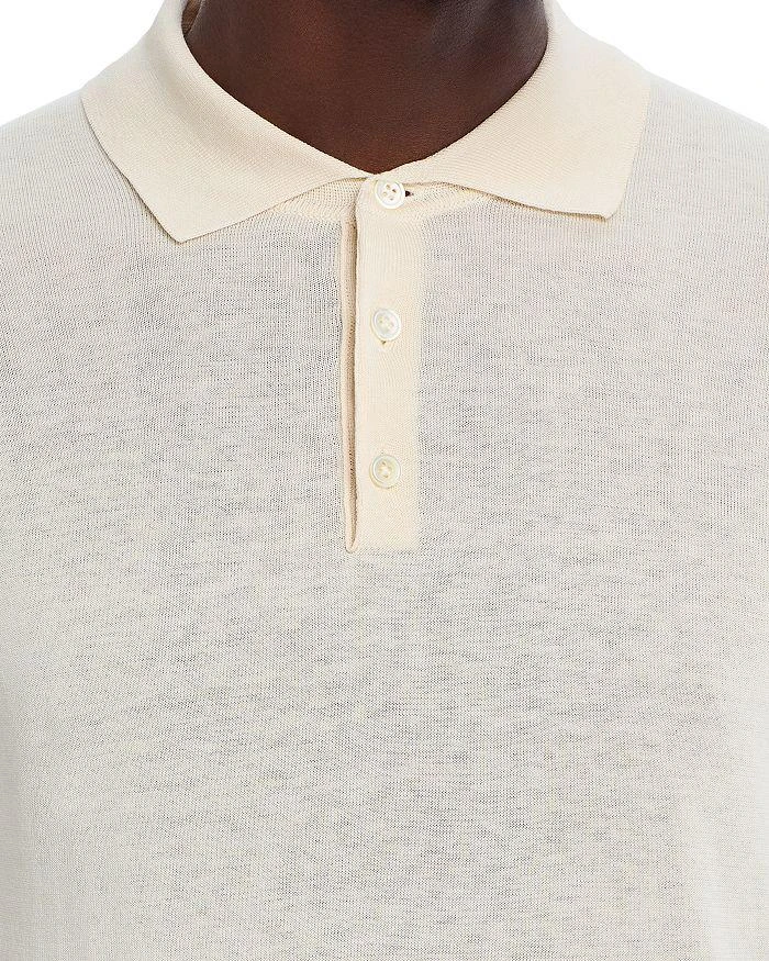 Jack Victor Cotton & Silk Knit Polo Shirt 4
