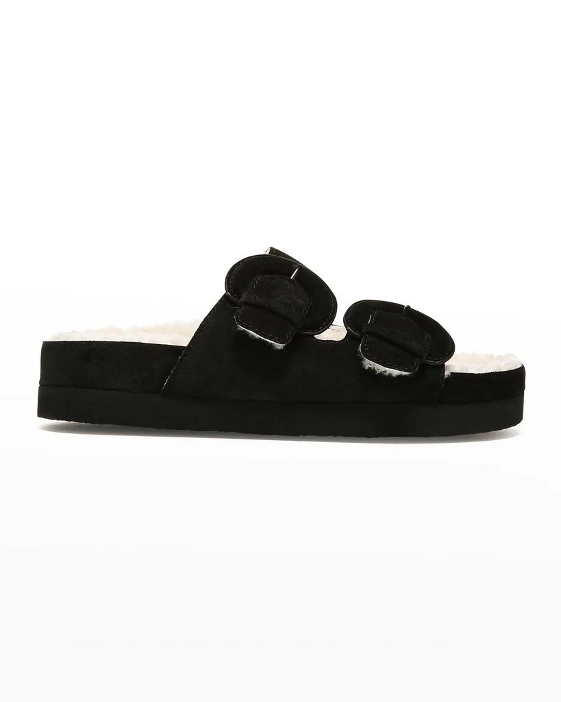 Vince Glyn Dual-Buckle Slide Sandals 1