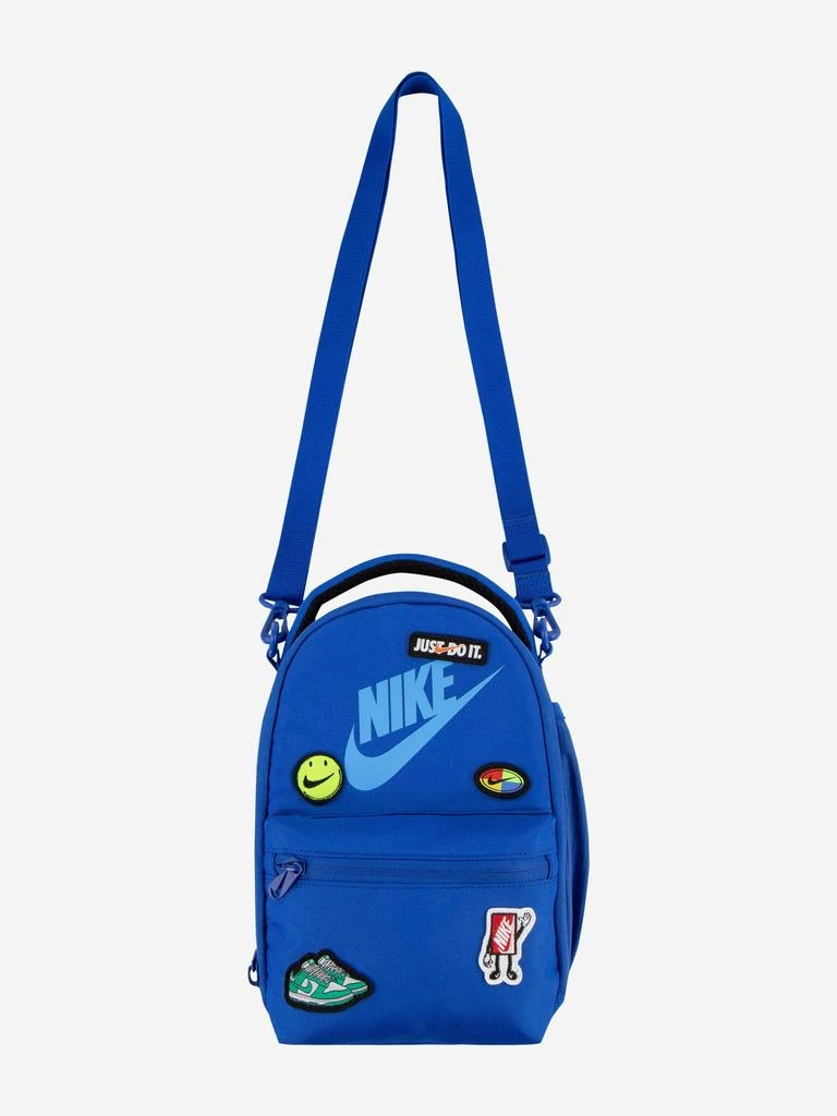 NIKE Kids Logo Patch Lunch Tote Bag in Blue (27cm) 4