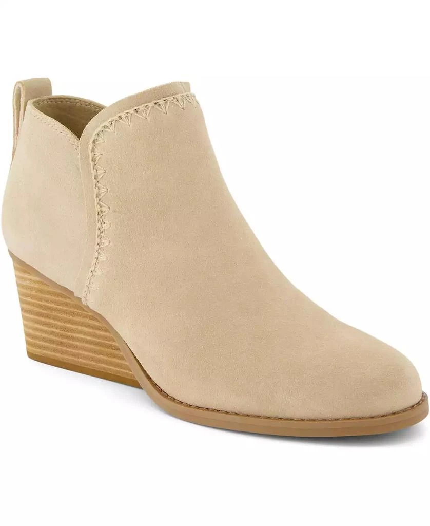 TOMS Women's Kaia Wedge Booties 1