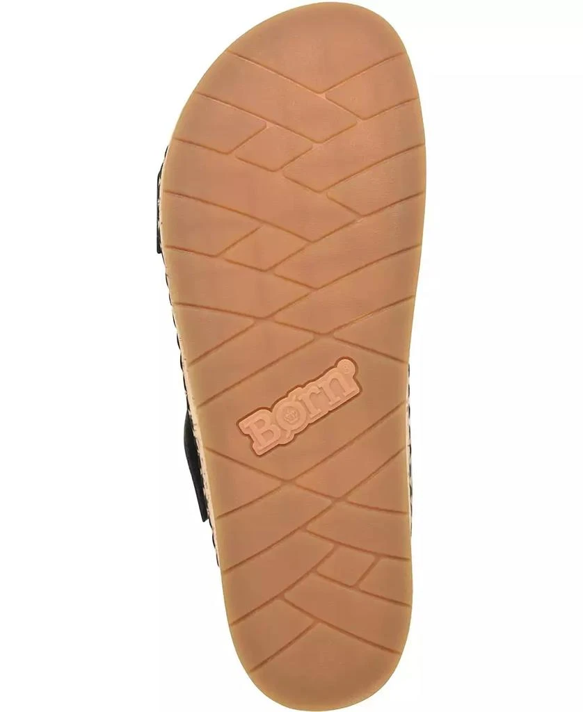 Born Women's Sloan Round Toe Wedge Sandals 5