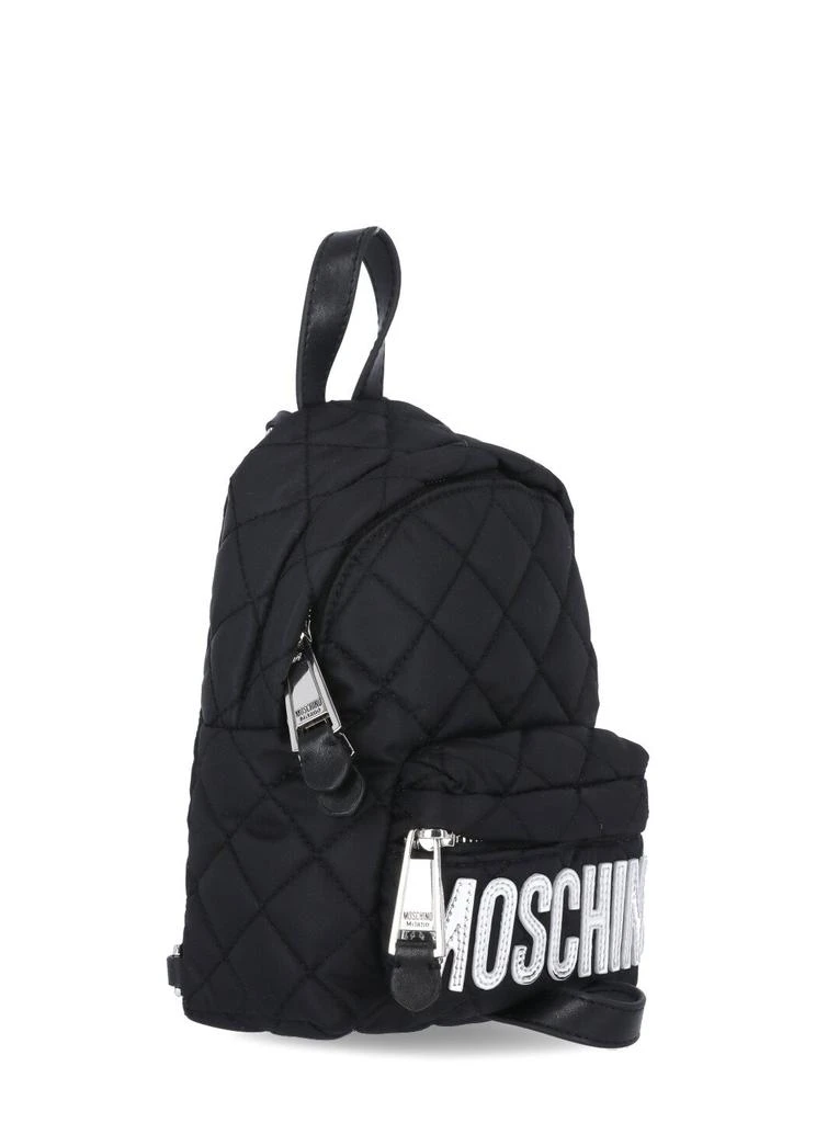 Moschino Moschino Quilted Logo Mini Backpack 3