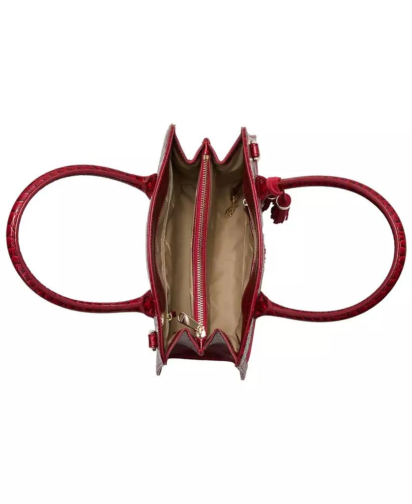 Brahmin Rosetta Kirin Leather Satchel 6
