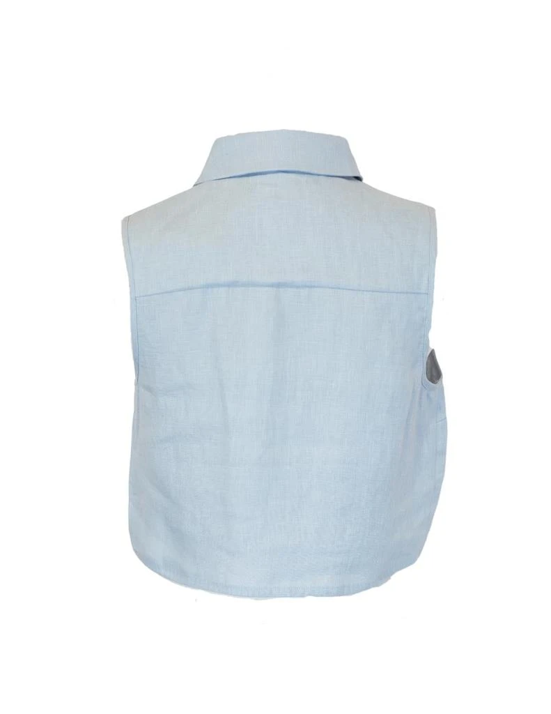 Hevron Katja Top In Dusty Blue 4