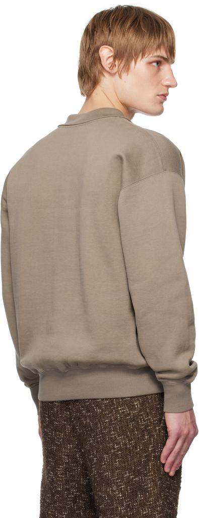 Shop Brown Smooth Soft Sweat Polo on Sale at BeyondStyle – Get 10