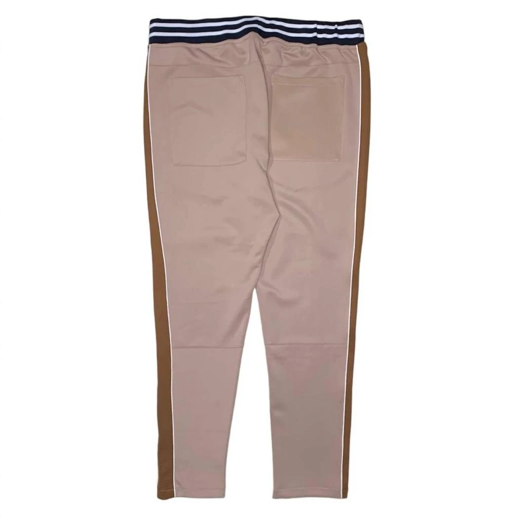 Reason Men's Striped Track Pant In Brown 2