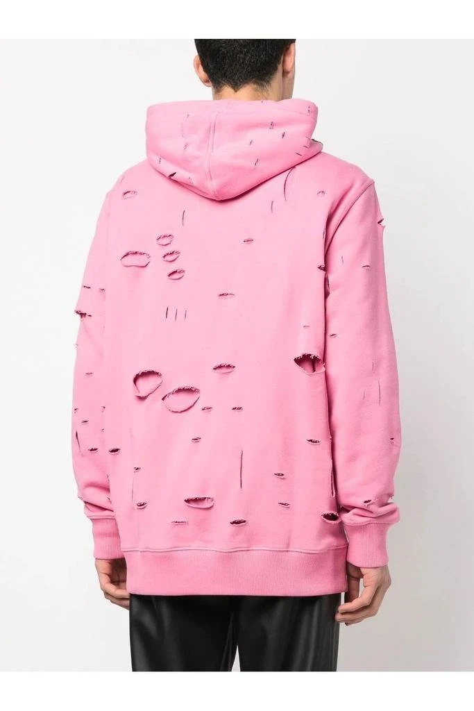 undefined Classic Fit Ripped Hoodie 4