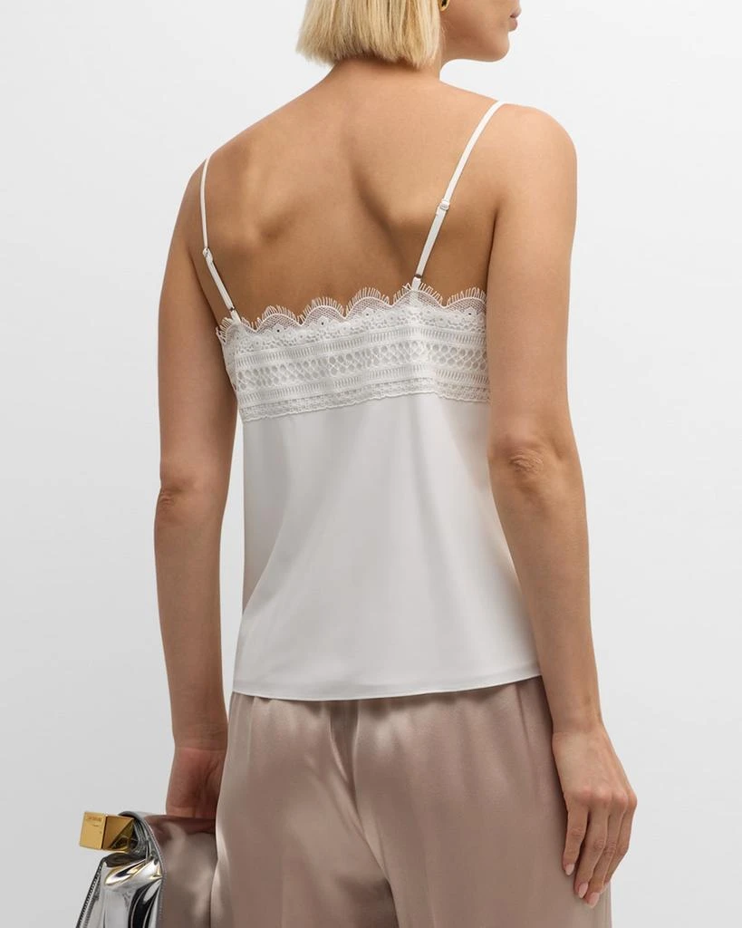 Elie Tahari The Mazzy Lace-Trim Tank Top 6