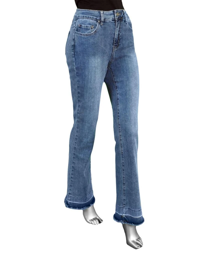 CHARLIE B Charlie B - Women's Contrasting Hem Jeans 1