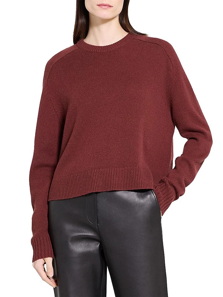 Theory Cashmere Crop Sweater 3
