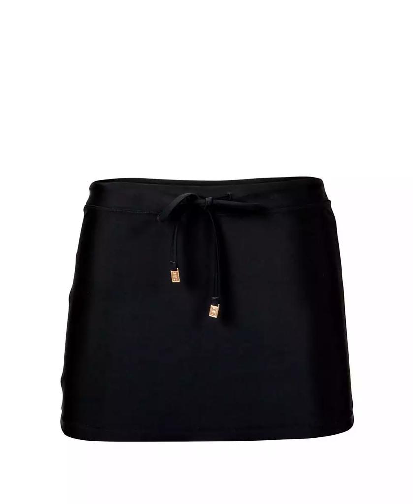Snapper Rock Women's Black Swim Skirt