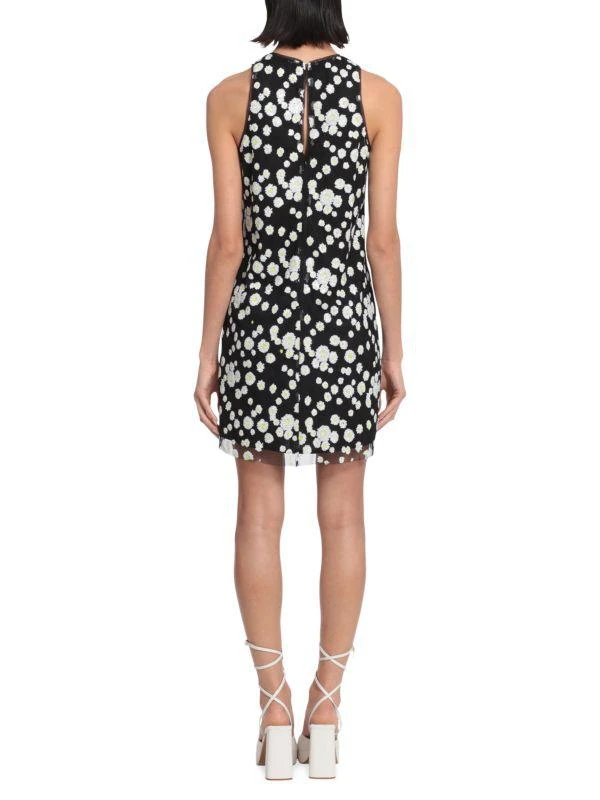 Donna Morgan Floral Sequin Mini Dress 2