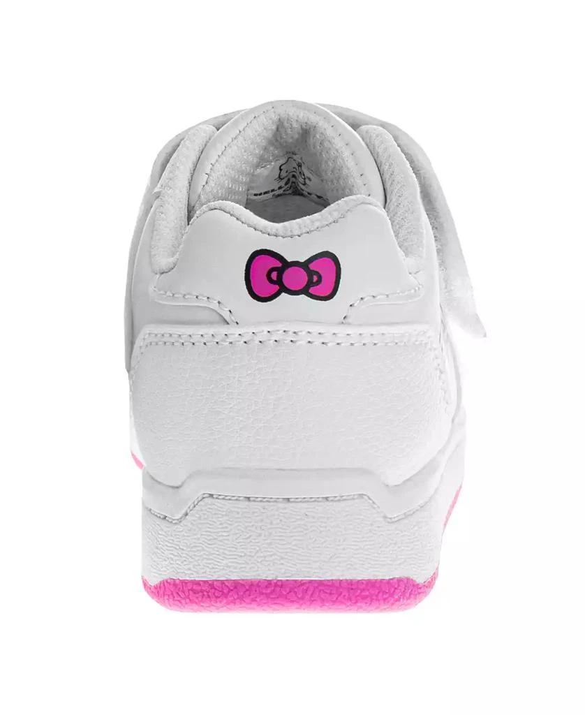 Hello Kitty Toddler and Little Girls Hook and Loop Casual Sneakers 4