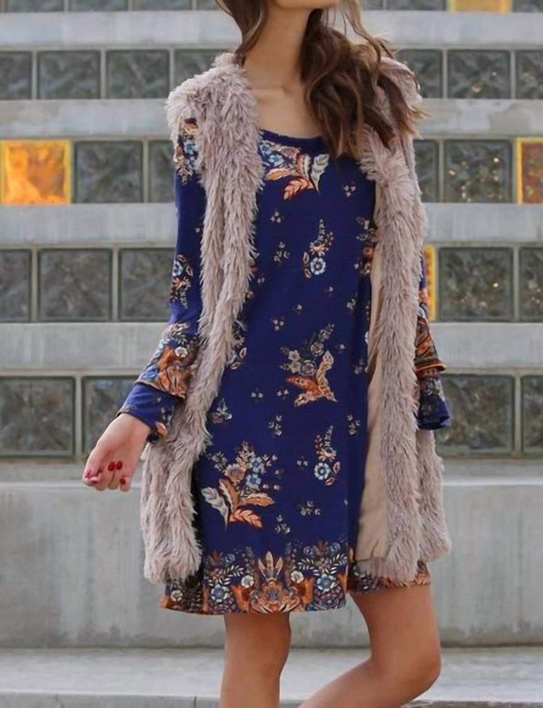 Angie Angie - Carrie Anne Faux Fur Vest