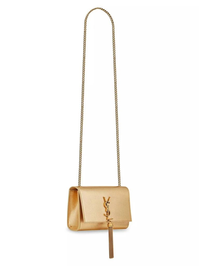 Yves Saint Laurent Kate Metallic Leather Shoulder Bag 6