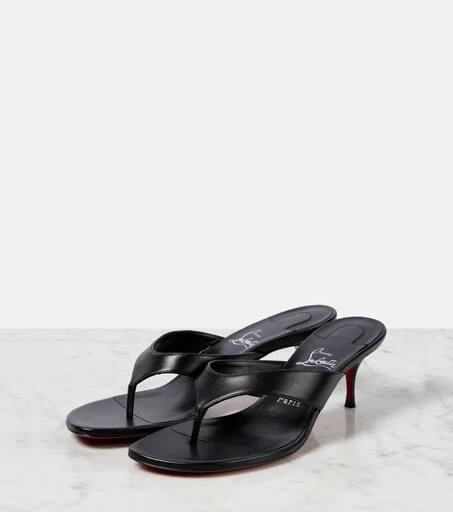 Christian Louboutin Raratonga 55 leather mules 5