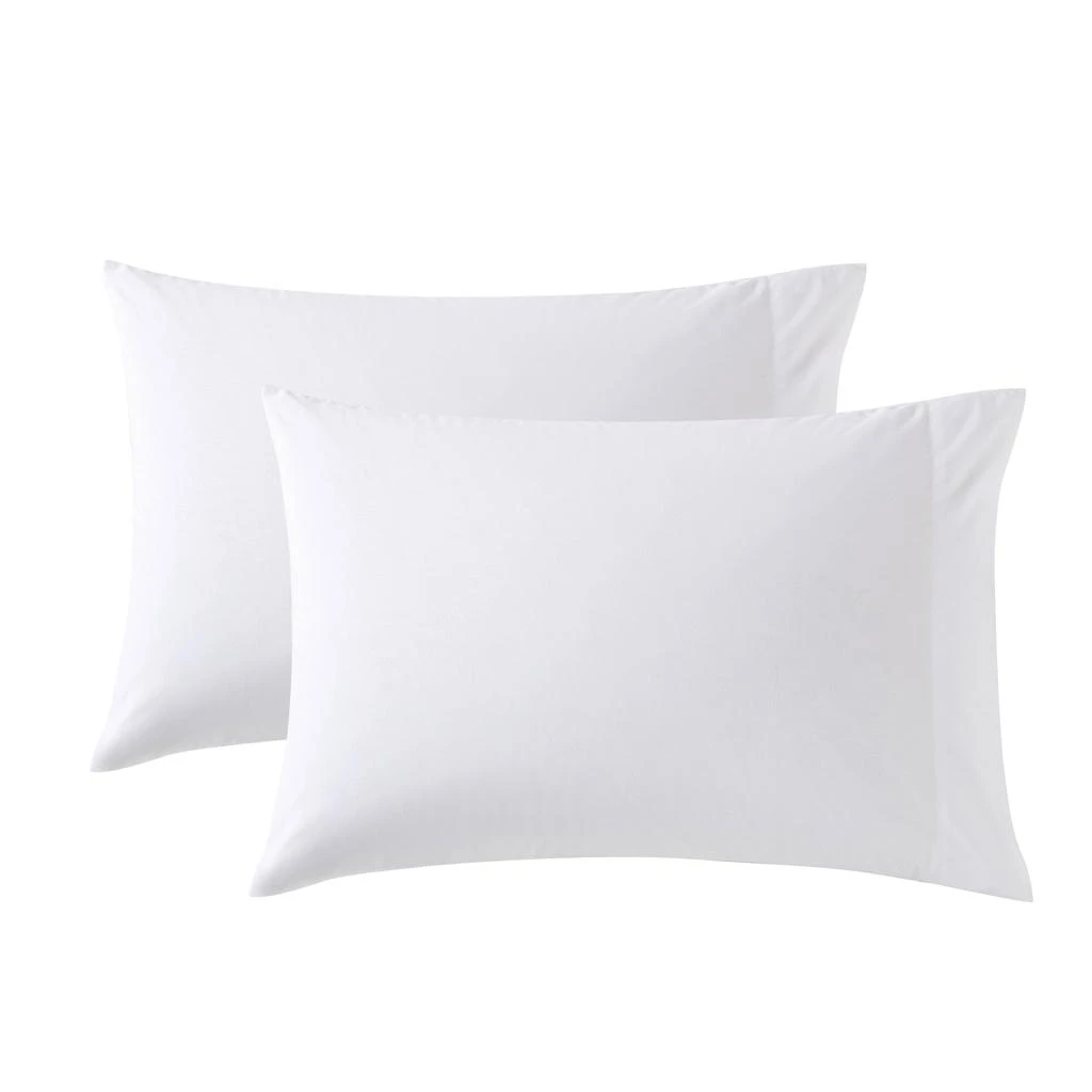 Nautica Solid White Standard Sham Pillowcase 1