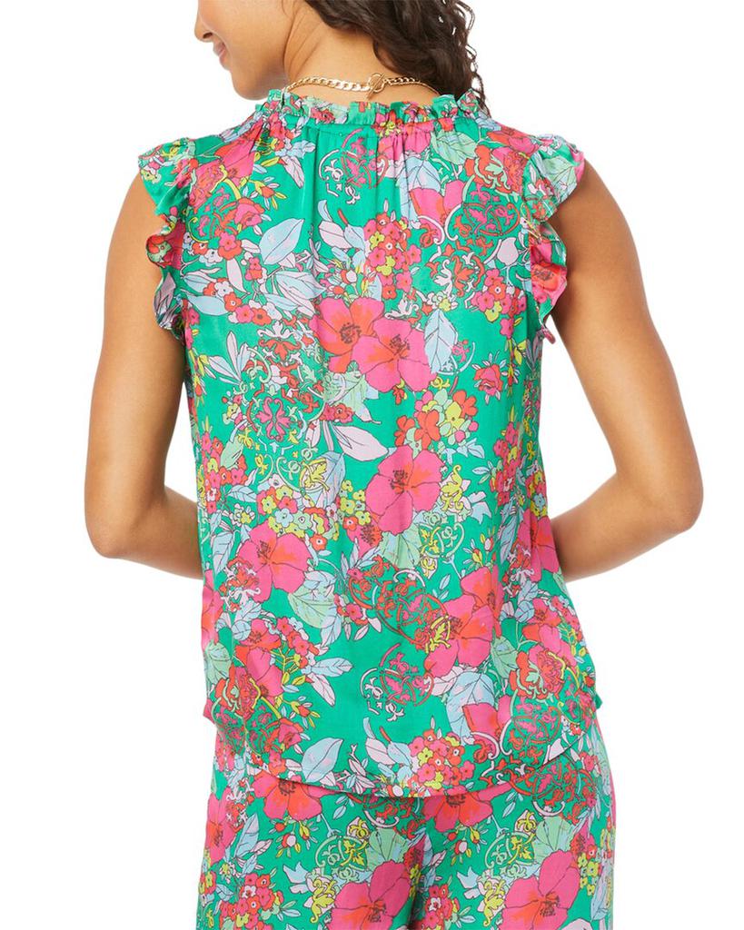 Roller Rabbit Ashbury Floral Steffie Top