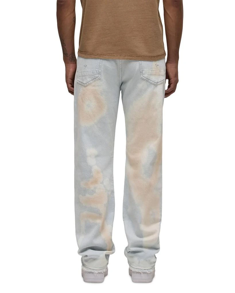 Hudson Wes Classic Straight Fit Jeans in Bleached Cloud 3
