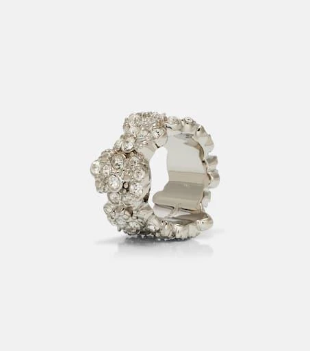 Jil Sander Crystal-embellished ring 4