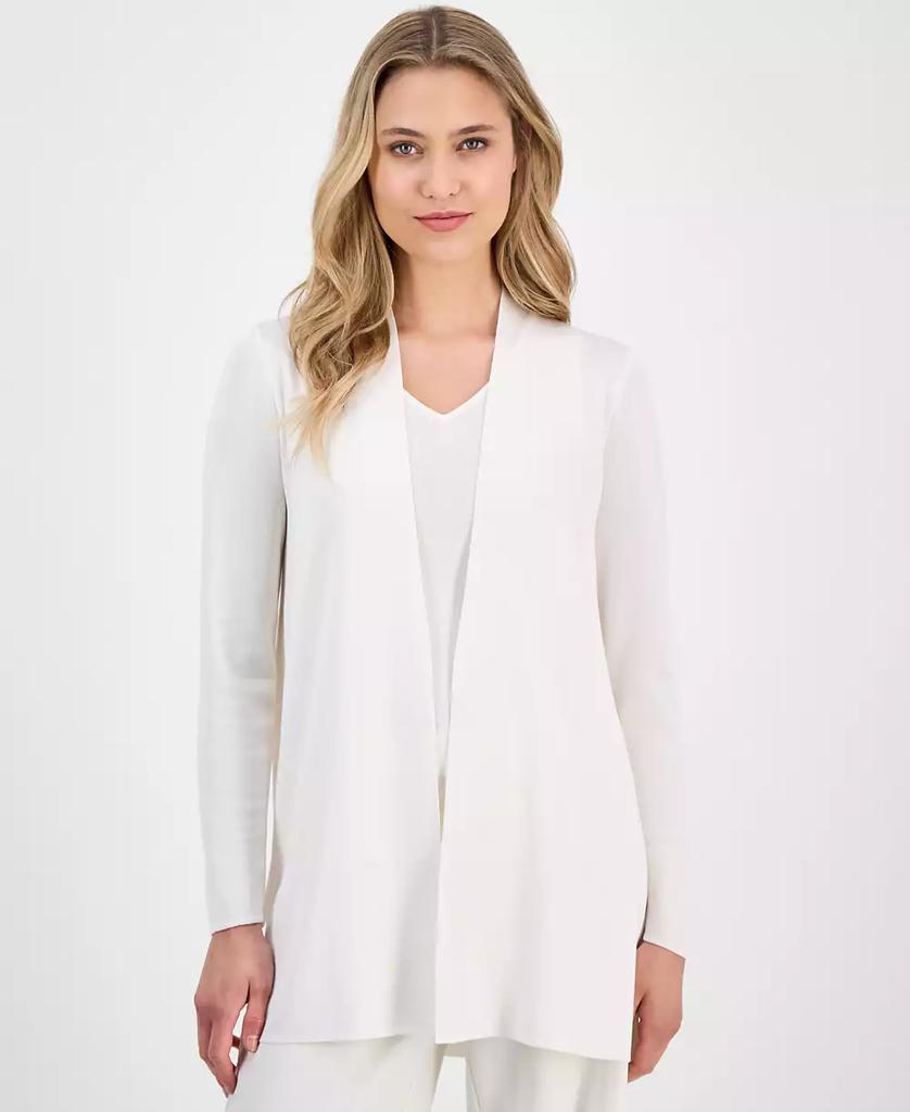 Anne Klein Women's Napa Fine Rib Pocket Cardigan