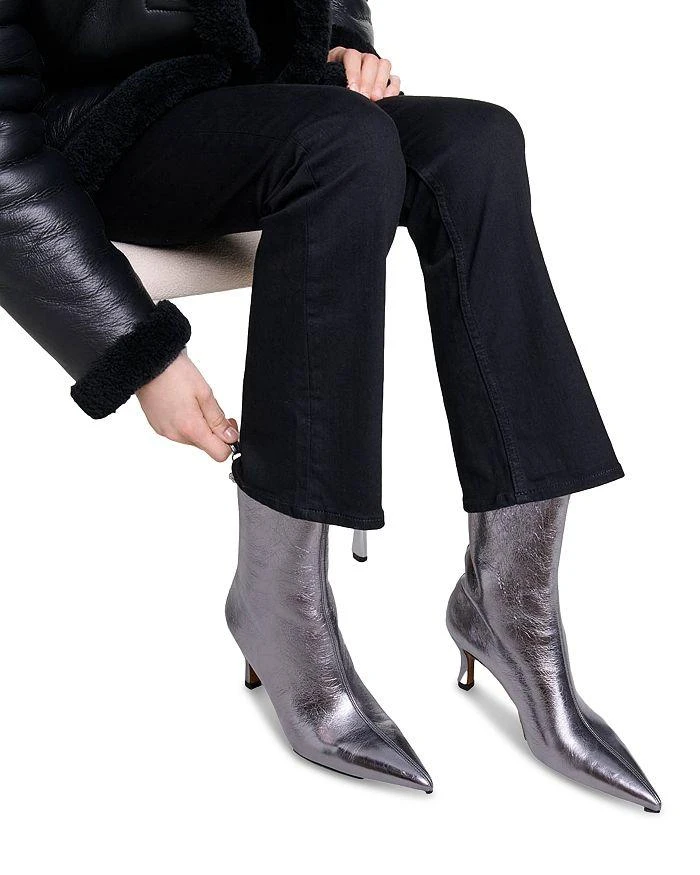 Maje Women's 124FAYMONMETAL Boots 3