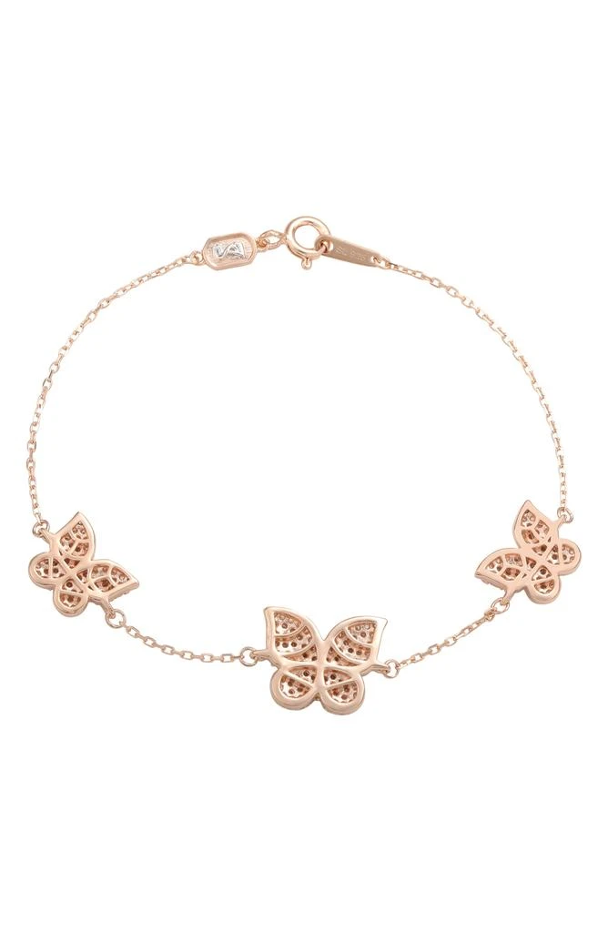 Suzy Levian Cubic Zirconia Butterfly Bracelet 2