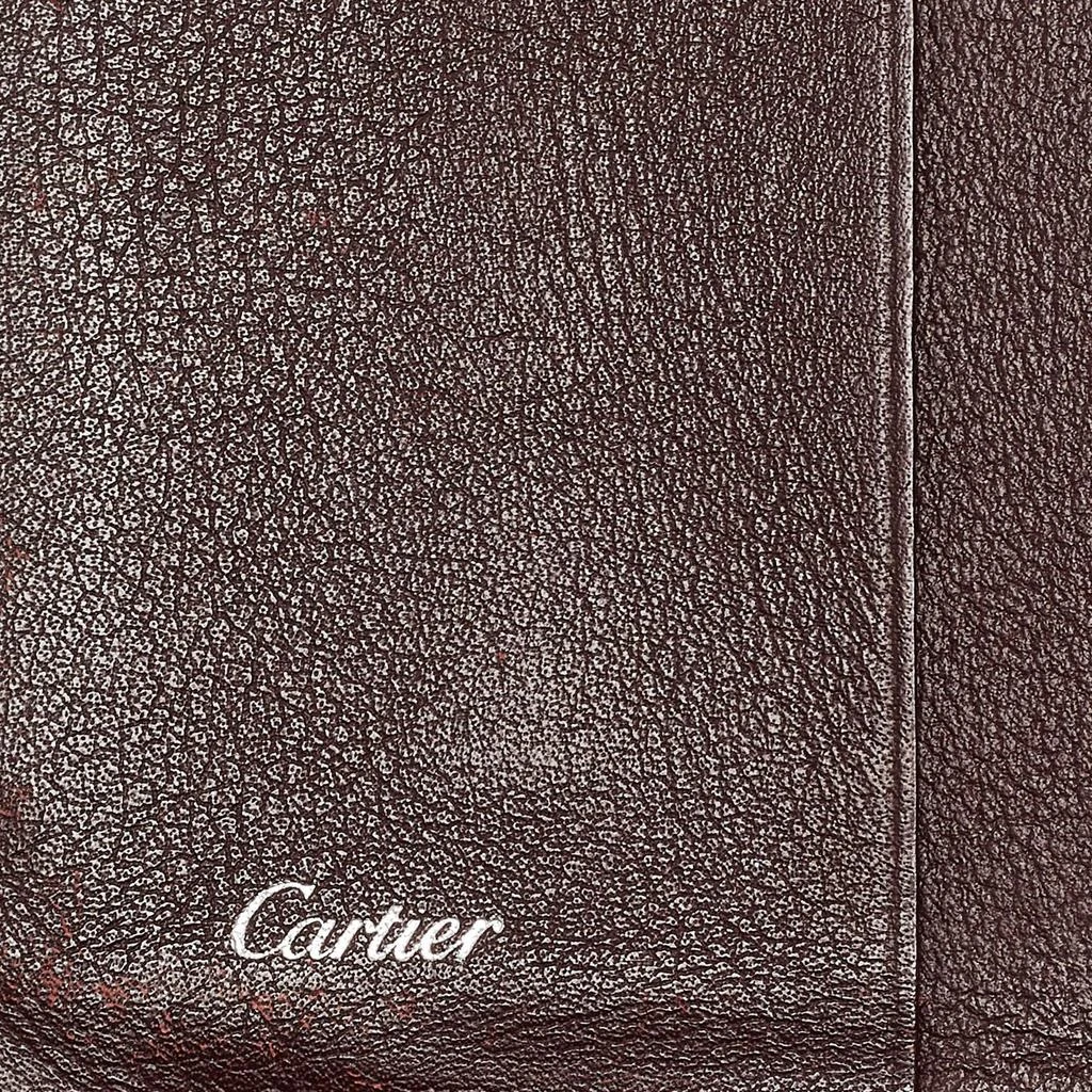 Cartier Cartier Black Leather Must De Cartier Bifold Wallet 9