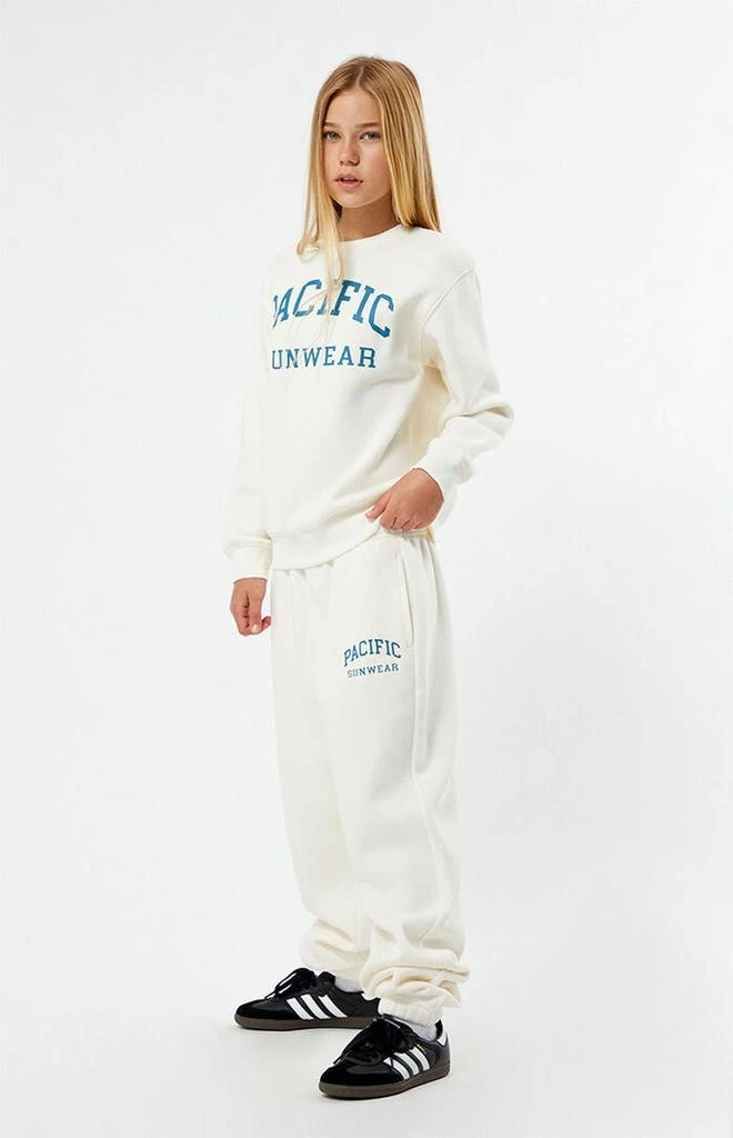 PacSun Kids Off White Pacific Sunwear Sweatpants 2