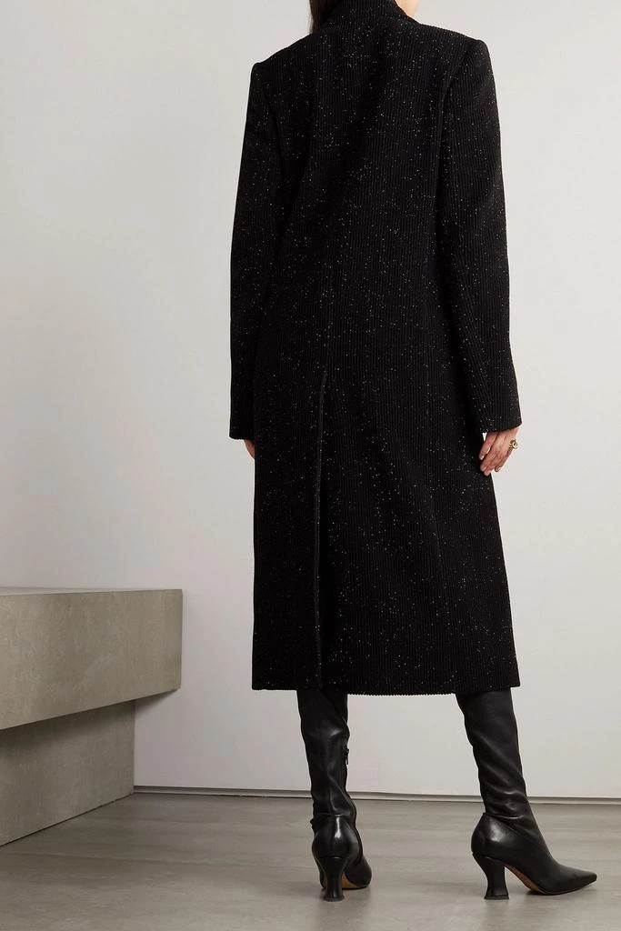 PETAR PETROV Metallic ribbed corduroy coat 3