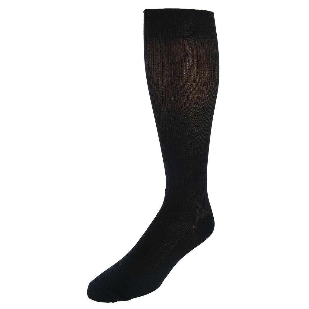 Jefferies Socks Men
s Ribbed Dress Over the Calf Socks