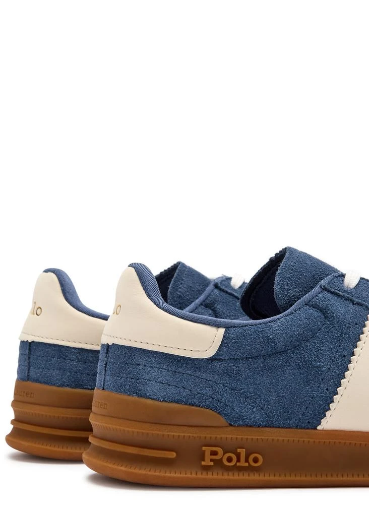 Ralph Lauren Aera panelled suede sneakers 4