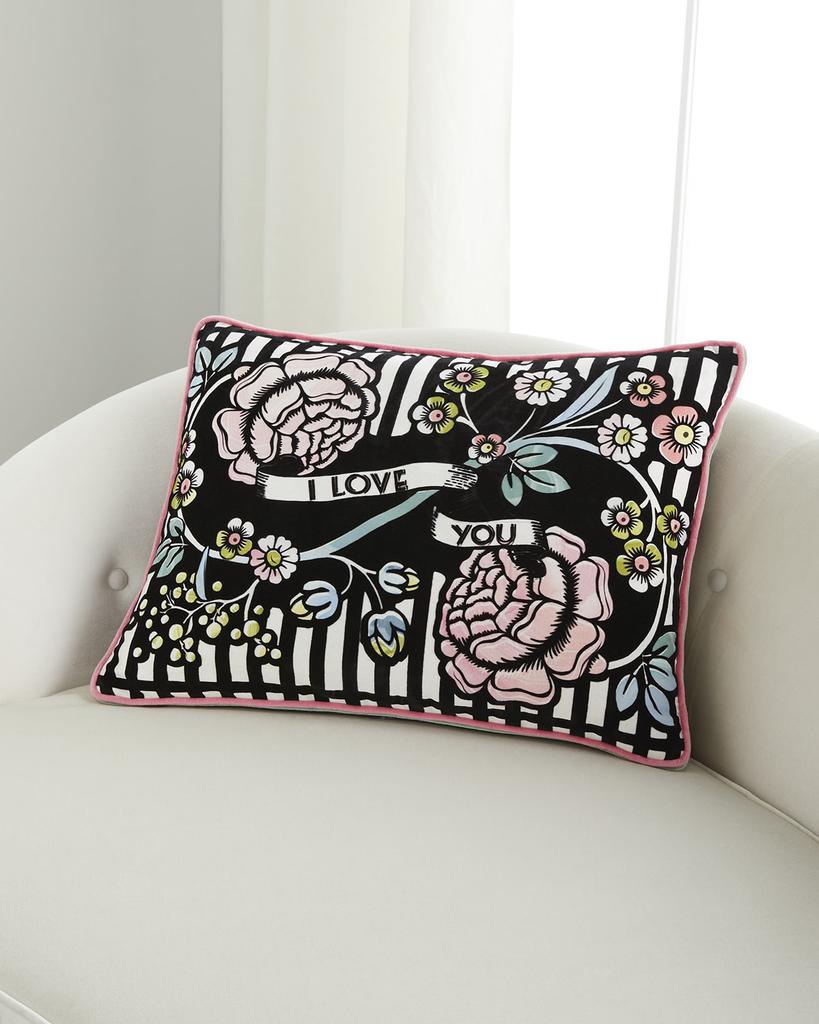 Christian Lacroix In Love Throw Pillow