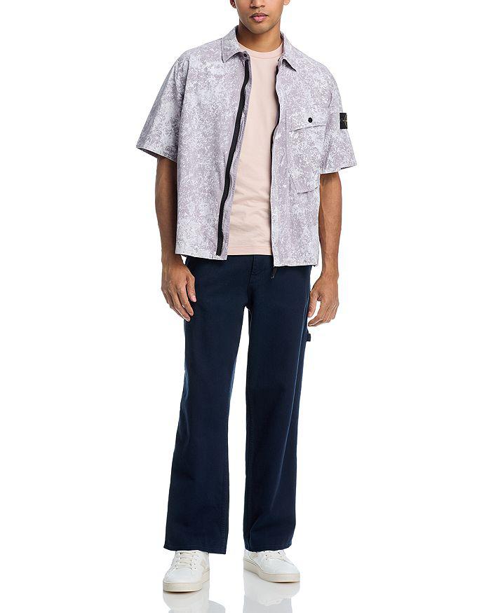 Stone Island Camicia Regular Fit Short Sleeve Shirt