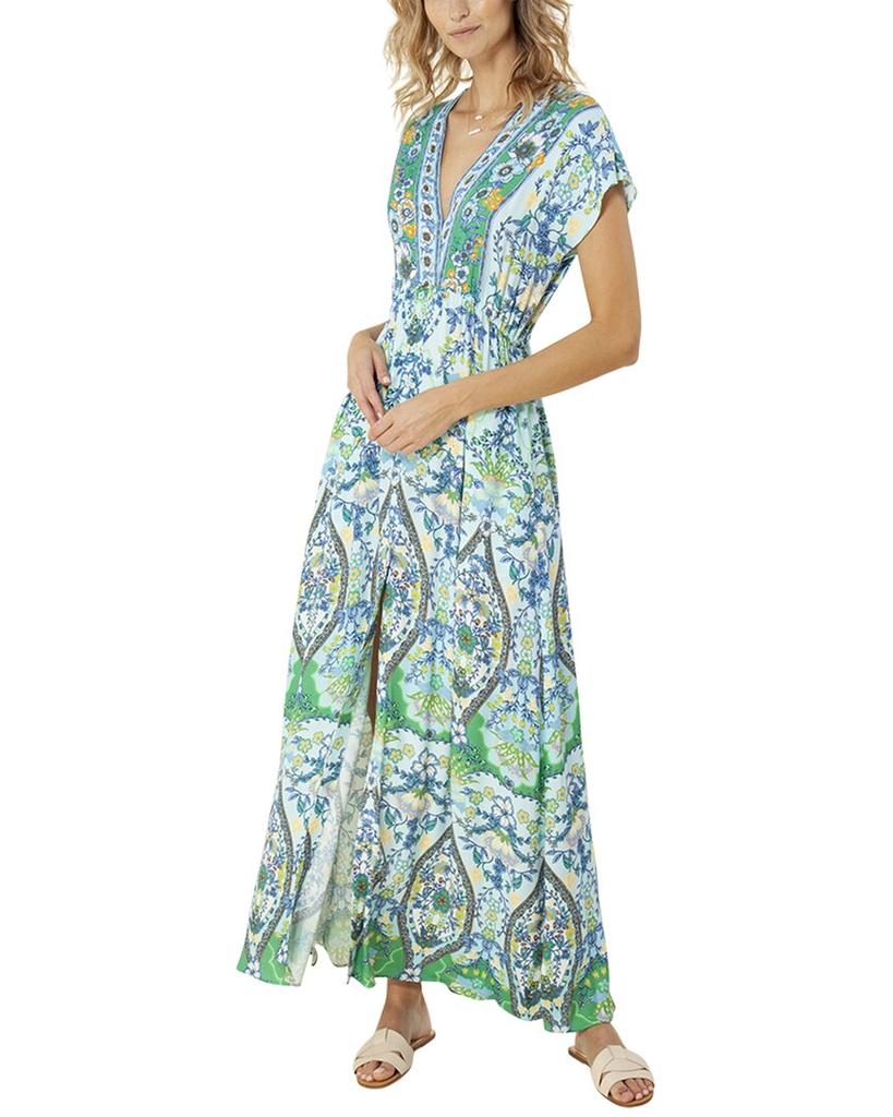 Hale Bob Hale Bob V-Neck Maxi Dress