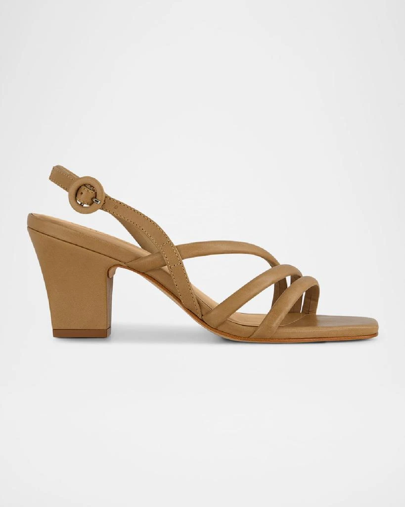 Bernardo Naples Strappy Leather Slingback Sandals 1